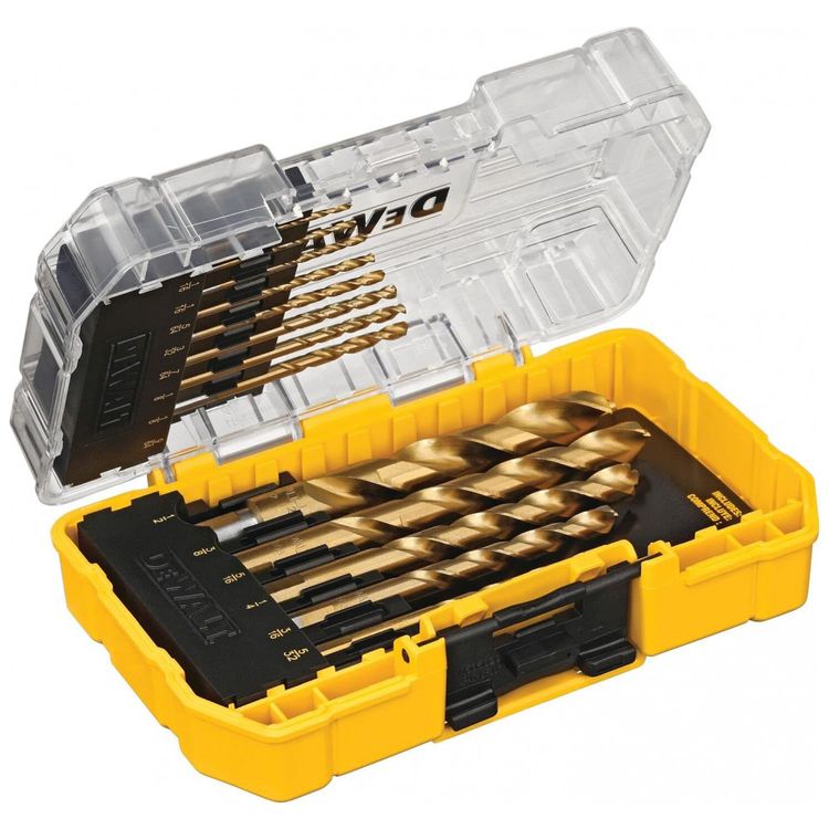 Conjunto-de-Brocas-em-Titanio-com-Estojo-14-Pecas-DEWALT-foto-2