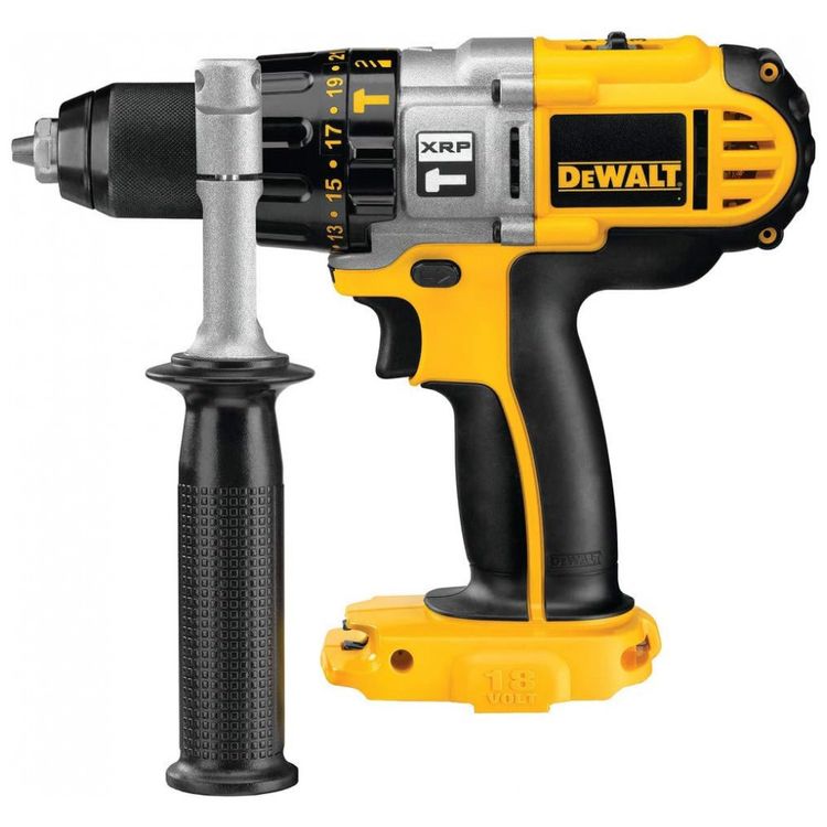Furadeira-Eletrica-com-3-Velocidades-450W-18V-Amarela-foto-1
