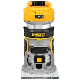 Roteador-sem-Fio-e-Escova-20V-DEWALT-DCW600B-Amarelo-foto-0