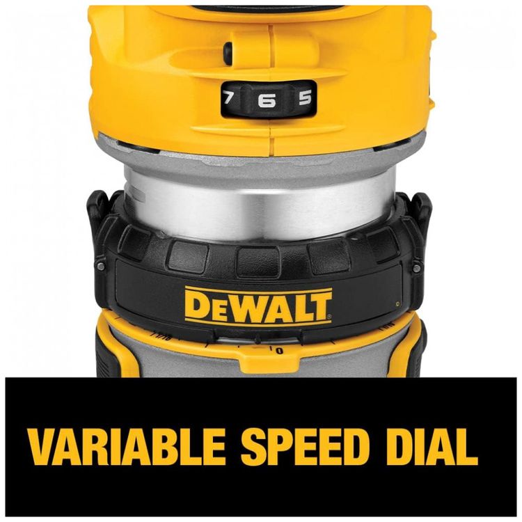 Roteador-sem-Fio-e-Escova-20V-DEWALT-DCW600B-Amarelo-foto-3