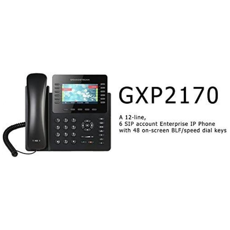 Telefone-com-Fio-1-Unidade-GRANDSTREAM-GS-GXP2170-Preto-foto-4