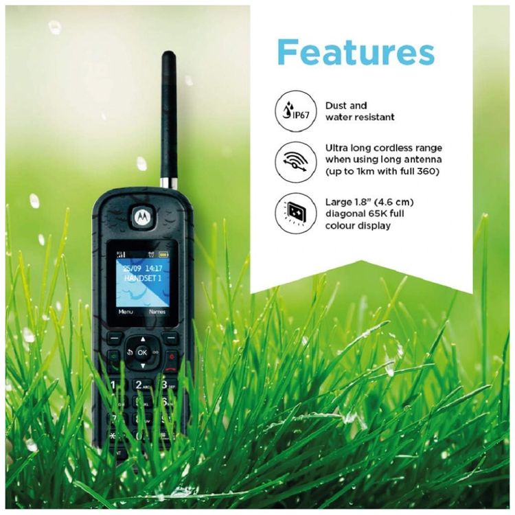 Telefone-sem-Fio-Longo-Alcance-e-Resistente-a-Agua-preto-foto-2