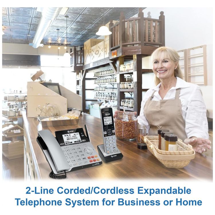 Telefone-sem-Fio-com-Secretaria-Eletronica-2-Unidades-ATT-foto-1
