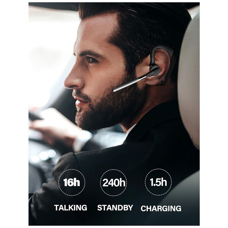 Fone-de-ouvido-sem-Fio-Headset-Bluetooth-para-Chamadas-com-foto-3