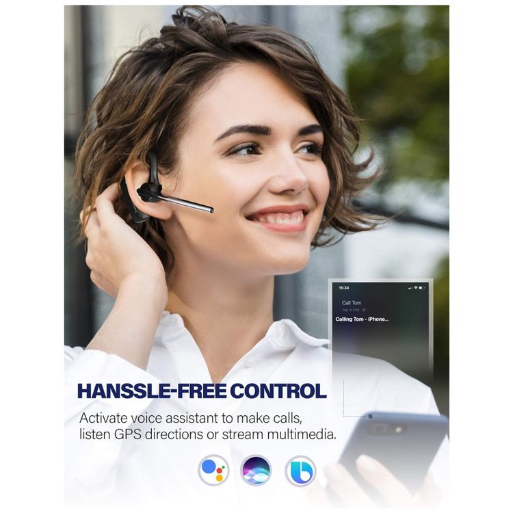 Fone-de-ouvido-sem-Fio-Headset-Bluetooth-para-Chamadas-com-foto-4