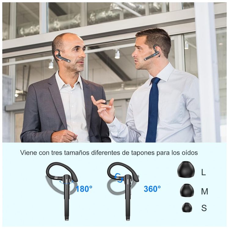 Fone-de-ouvido-sem-Fio-Headset-Bluetooth-para-Chamadas-com-foto-5