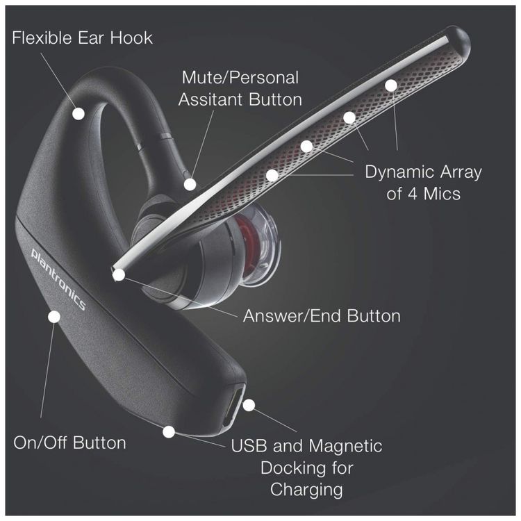 Plantronics-Voyager-Fone-de-ouvido-sem-Fio-Headset-Bluetooth-foto-4