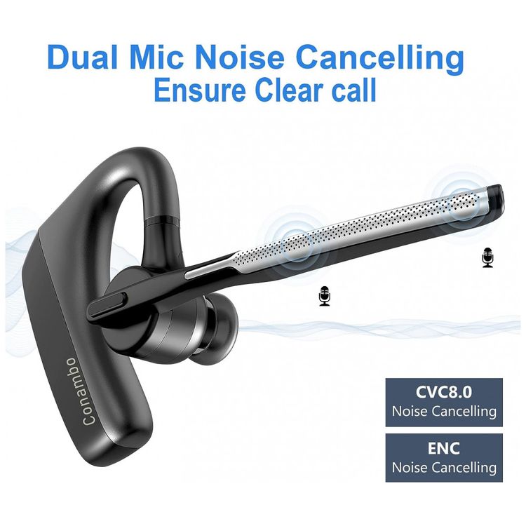 Fone-de-ouvido-sem-Fio-Headset-Bluetooth-para-Chamadas-com-foto-2
