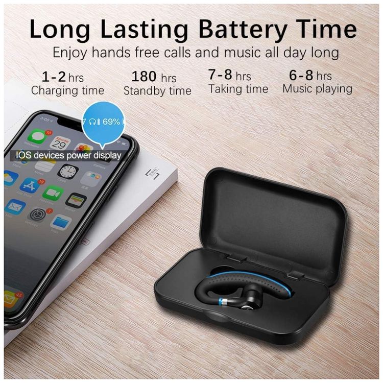 FIMITECH-Fone-de-ouvido-sem-Fio-Headset-Bluetooth-para-foto-3