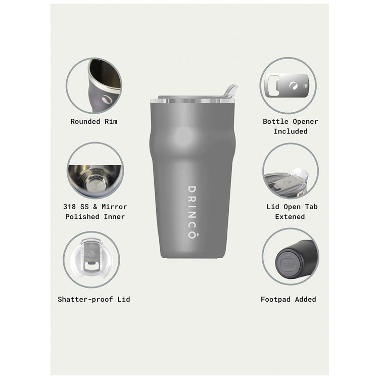Copo-Termico-600-mL-para-Cerveja-Cafe-com-Isolamento-a-foto-3