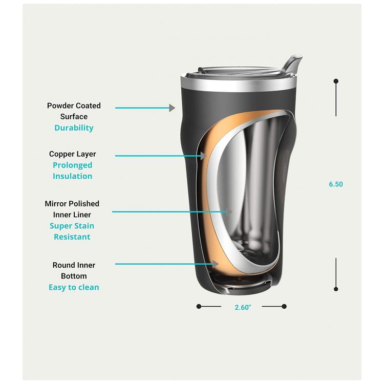 Copo-Termico-600-mL-para-Cerveja-Cafe-com-Isolamento-a-foto-4