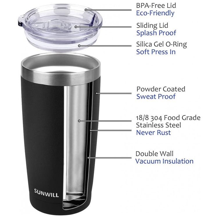 Copo-Termico-600-mL-para-Cerveja-Cafe-com-Isolamento-a-foto-1