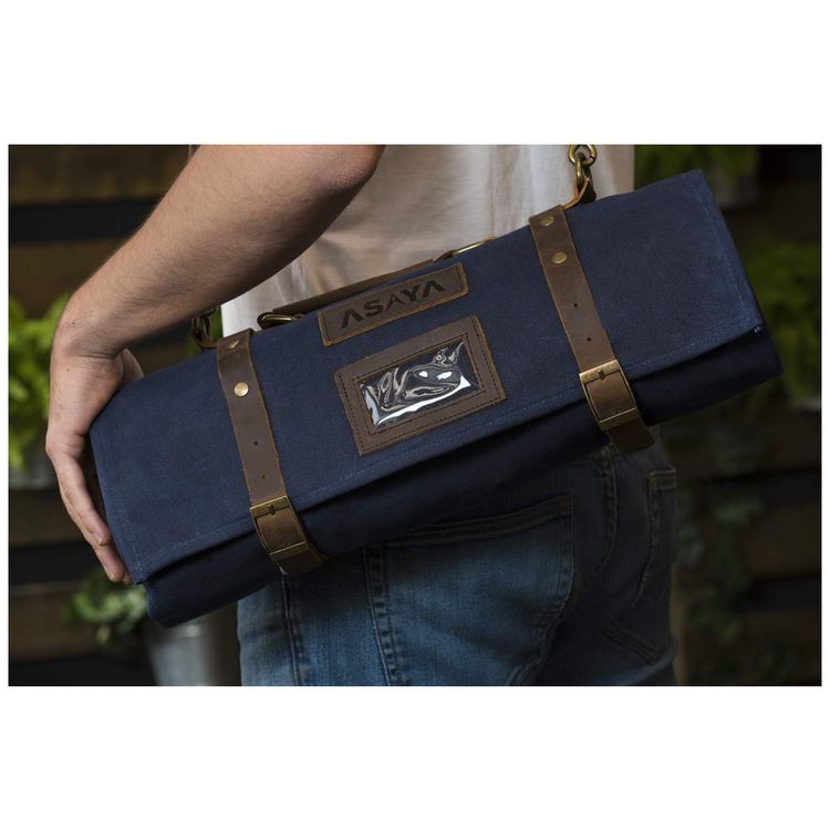 Asaya-Estojo-Bolsa-Portatil-para-Facas-com-15-Slots-Facas-foto-3