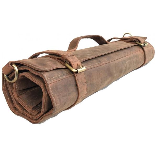 Artesanato-Estojo-Bolsa-de-Couro-para-Facas-com-12-Slots-foto-0