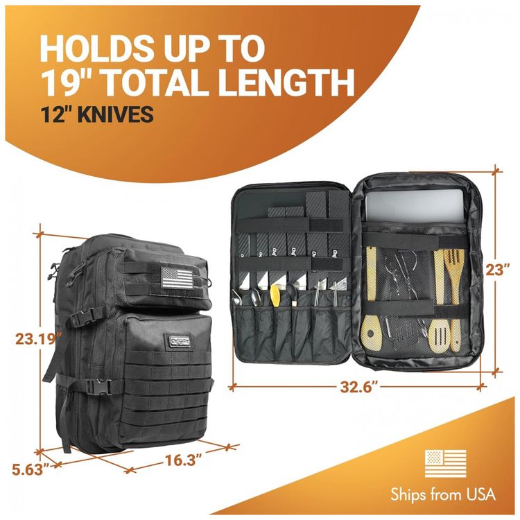 Chef-Estojo-Bolsa-Portatil-para-Facas-com-30-Slots-Facas-foto-3