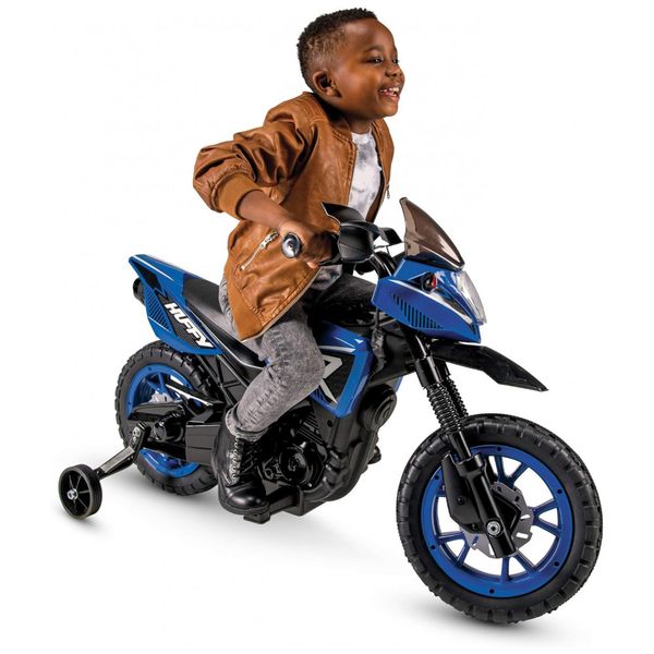 Moto-Eletrica-Policial-Infantil-6V-com-Luzes-e-Sons-HUFFY-foto-0