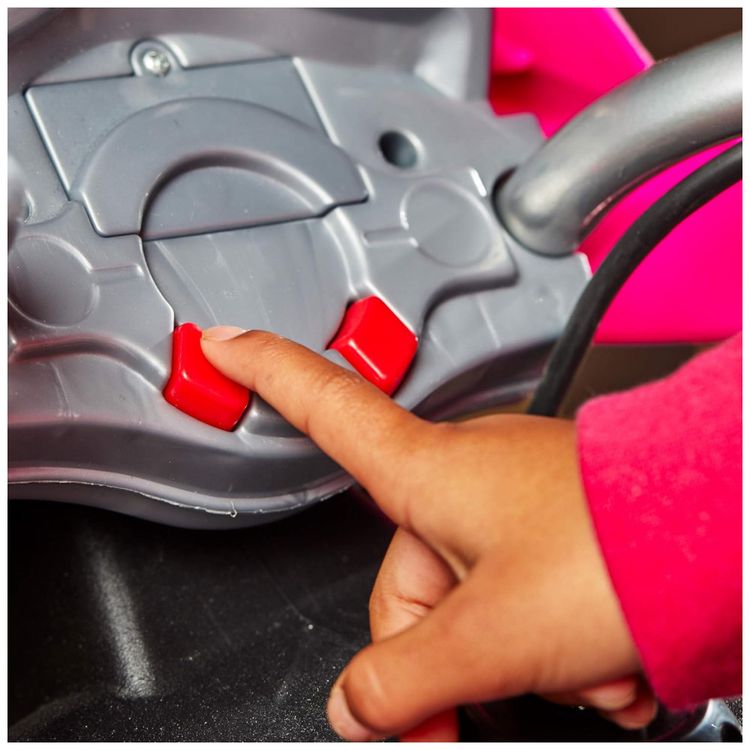 Huffy-Moto-Eletrical-Infantil-6V-com-Luzes-e-Sons-Rosa-foto-4