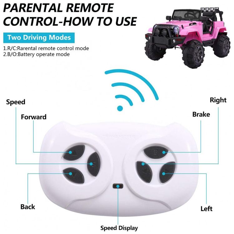 Carro-Carrinho-Eletrico-1-Assento-12V-com-Luzes-de-LED-e-foto-5