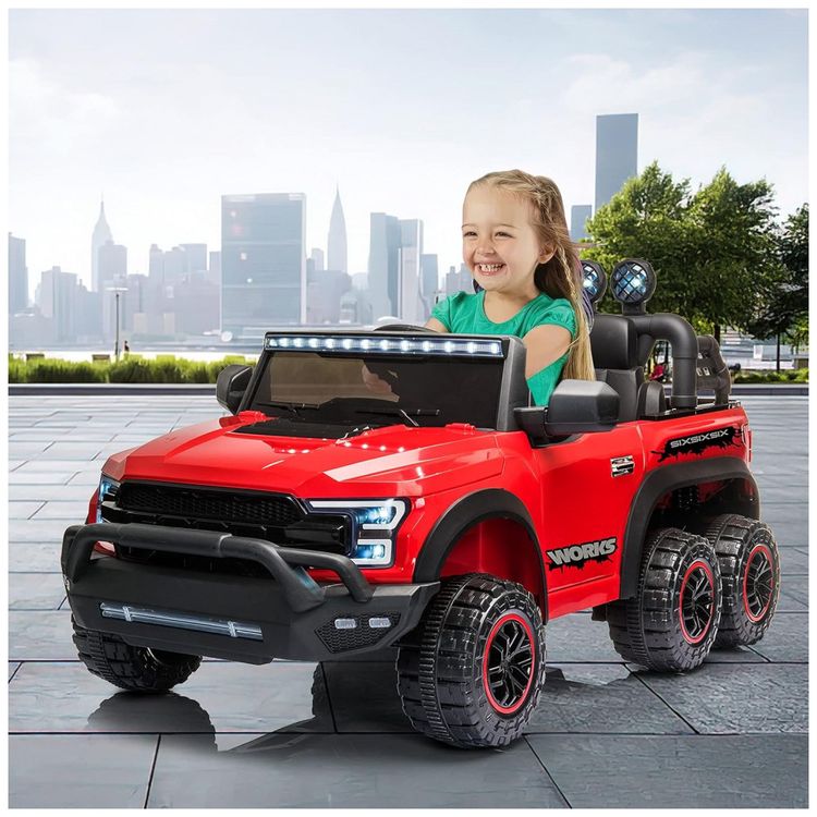 RCtown-Carro-Carrinho-Eletrico-2-Assentos-12V-com-Luzes-de-foto-1