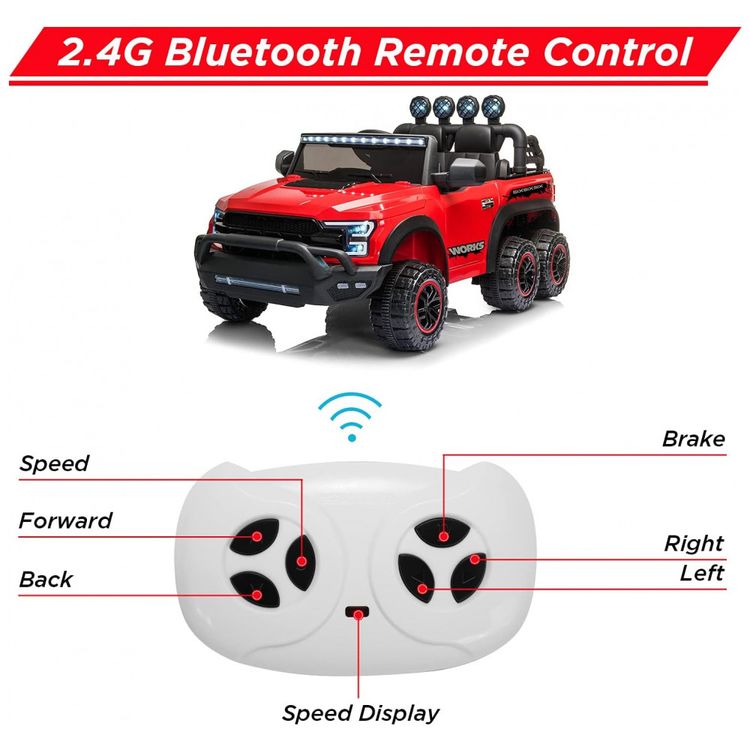 RCtown-Carro-Carrinho-Eletrico-2-Assentos-12V-com-Luzes-de-foto-2