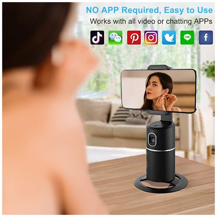 NYOOLO-Suporte-para-Celular-com-Rastreamento-de-Rosto-360-foto-2