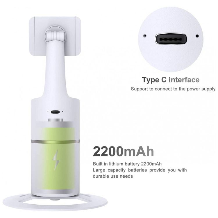 NYOOLO-Suporte-para-Celular-com-Rastreamento-de-Rosto-360-foto-5