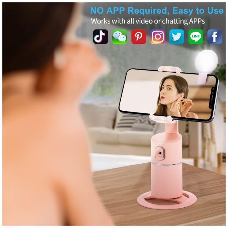 NYOOLO-Suporte-para-Celular-com-Rastreamento-de-Rosto-360-foto-2