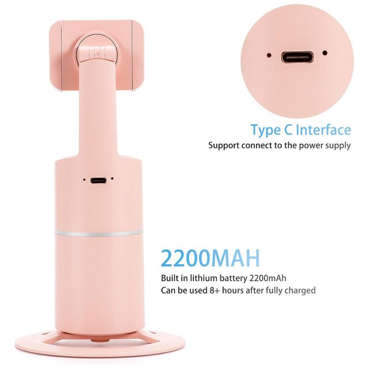 NYOOLO-Suporte-para-Celular-com-Rastreamento-de-Rosto-360-foto-5