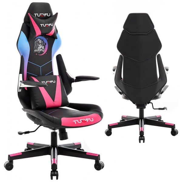 Cadeira-Gamer-Ergonomica-Ajustavel-com-Apoio-para-a-Lombar-foto-0
