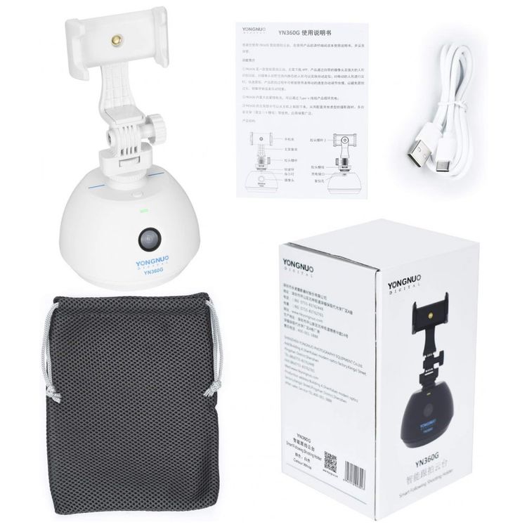 YN360G-Suporte-para-Celular-com-Rastreamento-de-Rosto-360-foto-5