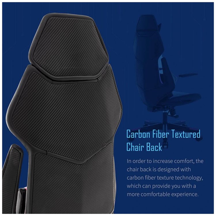 Cadeira-Gamer-Ergonomica-Ajustavel-com-Apoio-para-a-Lombar-foto-4