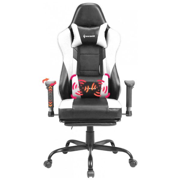 VON-RACER-Cadeira-Gamer-Ergonomica-Ajustavel-com-Apoio-para-foto-0