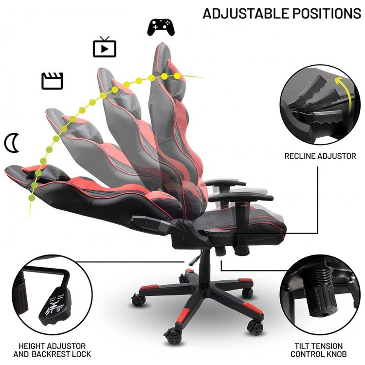 YEYIAN-Cadeira-Gamer-Ergonomica-Ajustavel-com-Apoio-para-a-foto-1