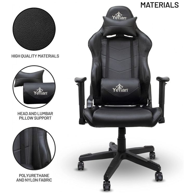 YEYIAN-Cadeira-Gamer-Ergonomica-Ajustavel-com-Apoio-para-a-foto-5