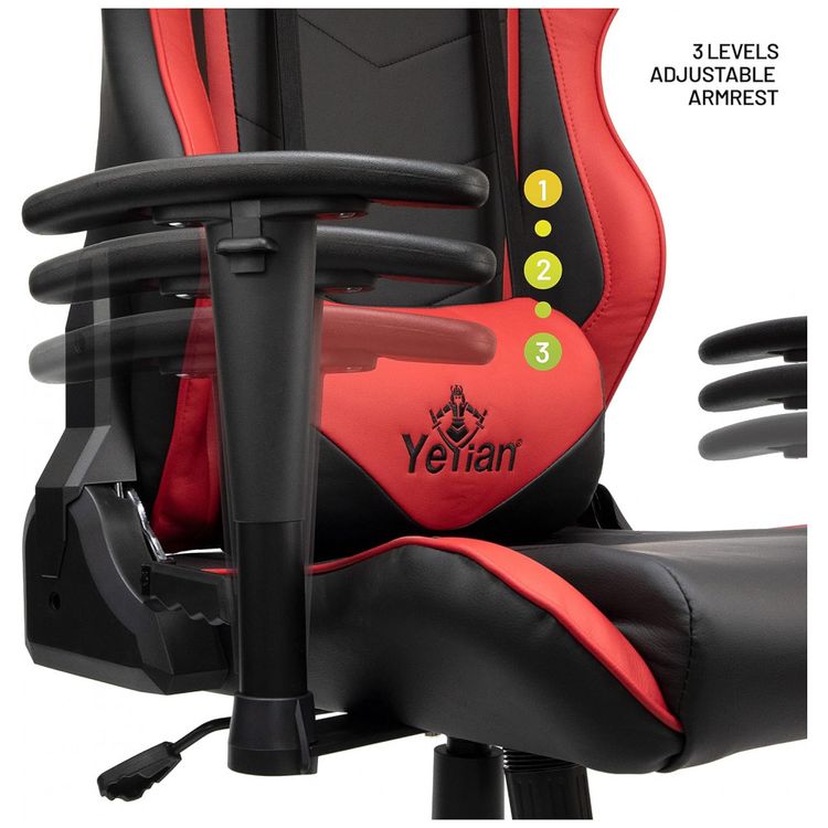 YEYIAN-Cadeira-Gamer-Ergonomica-Ajustavel-com-Apoio-para-a-foto-4