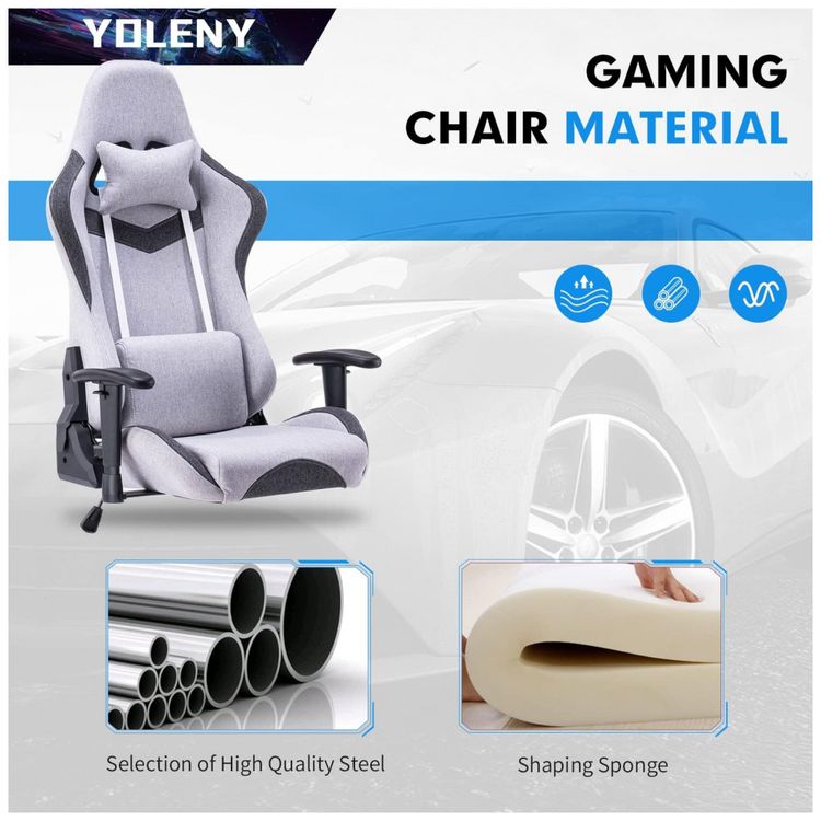 YOLENY-Cadeira-Gamer-Ergonomica-Ajustavel-com-Apoio-para-a-foto-4