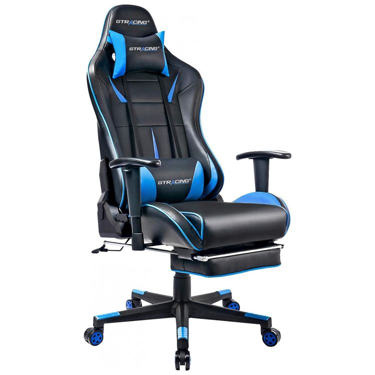 GTRACING-Cadeira-Gamer-Ergonomica-Ajustavel-com-Apoio-para-foto-0