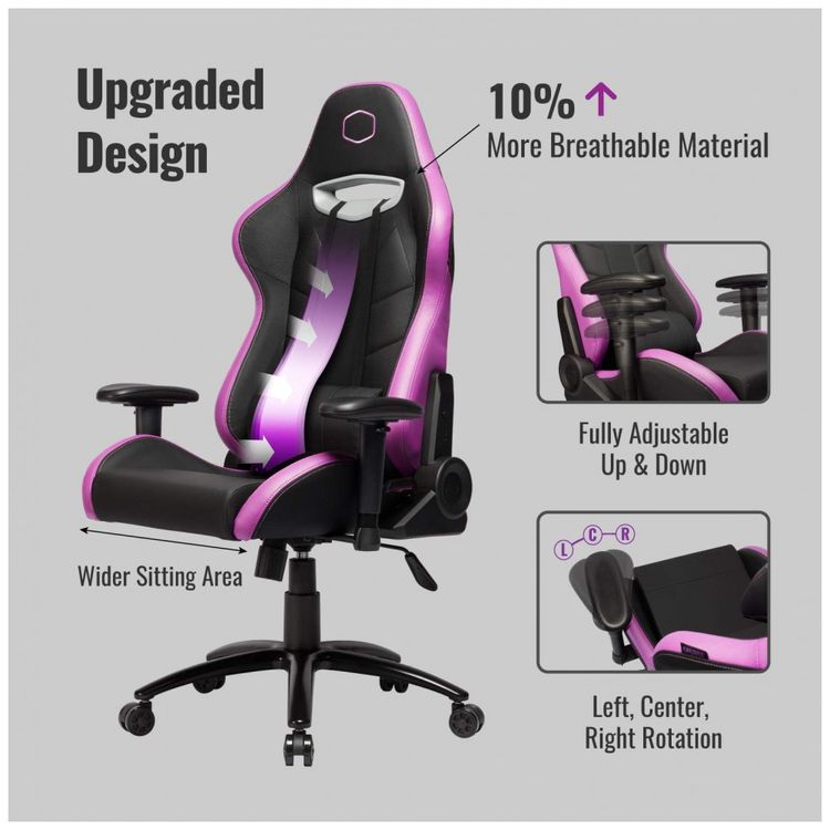 Cadeira-Gamer-Ergonomica-Ajustavel-com-Apoio-para-a-Lombar-foto-3