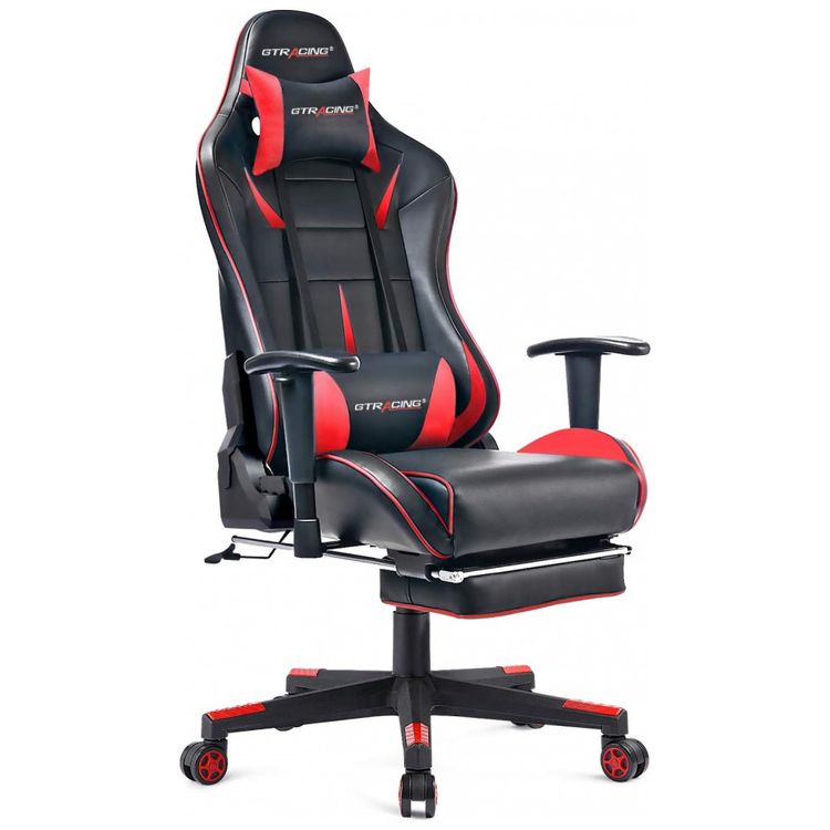 GTRACING-Cadeira-Gamer-Ergonomica-Ajustavel-com-Apoio-para-foto-0