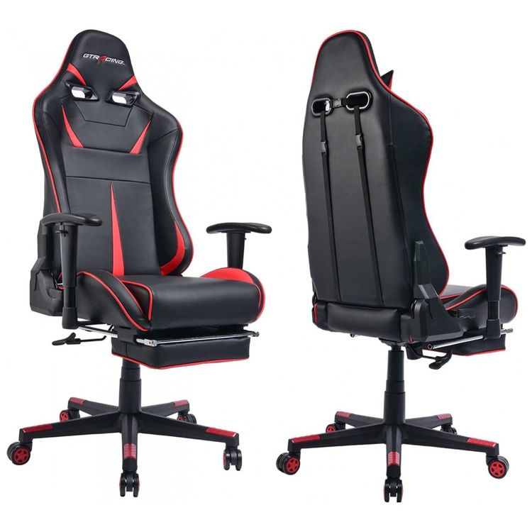 GTRACING-Cadeira-Gamer-Ergonomica-Ajustavel-com-Apoio-para-foto-5