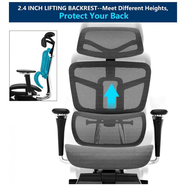 SAMOFU-Cadeira-de-Escritorio-Ergonomica-3D-Ajustavel-com-foto-2