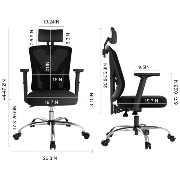 Hbada-Cadeira-de-Escritorio-Ergonomica-e-Ajustavel-com-Apoio-foto-1