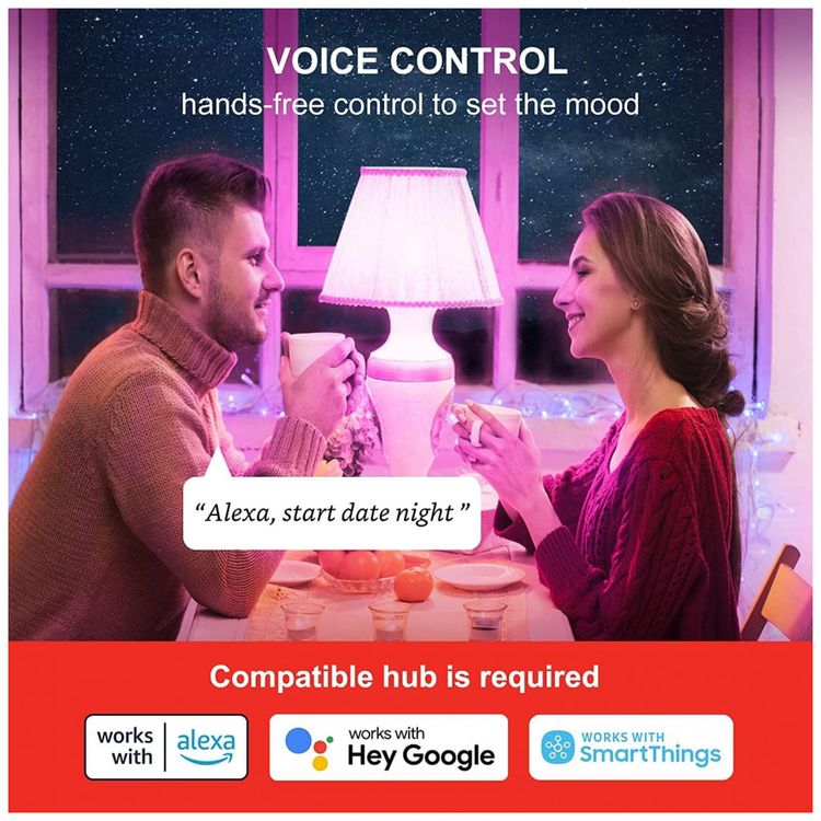 Zigbee-Lampada-LED-Colorida-Inteligente-Wi-Fi-Controle-de-foto-4