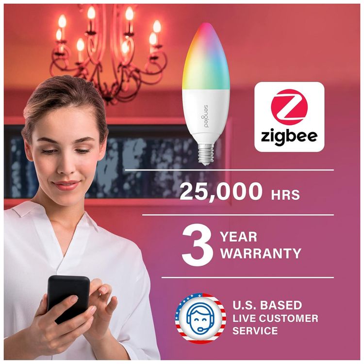Zigbee-Lampada-LED-Colorida-Inteligente-Wi-Fi-Controle-de-foto-1