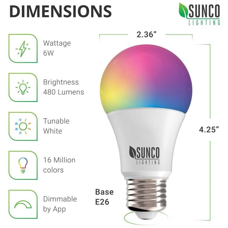 Lampada-LED-Colorida-Inteligente-Wi-Fi-Controle-de-Voz-foto-1