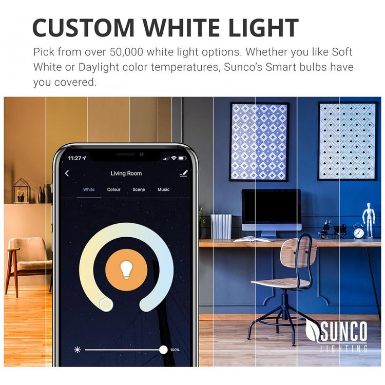 Sunco-Lighting-Lampada-LED-Colorida-Inteligente-Wi-Fi-foto-2