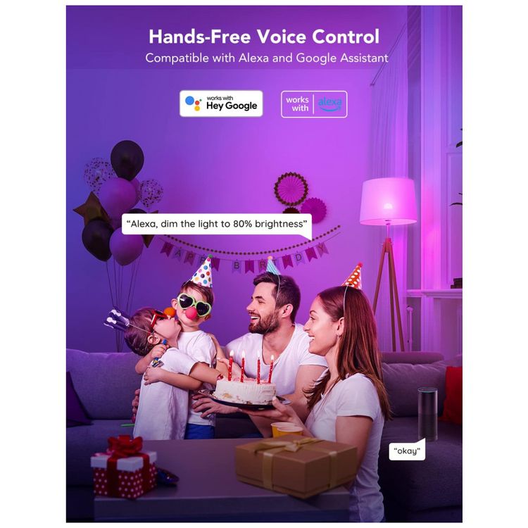Lampada-LED-Colorida-Inteligente-Wi-Fi-Controle-de-Voz-foto-1