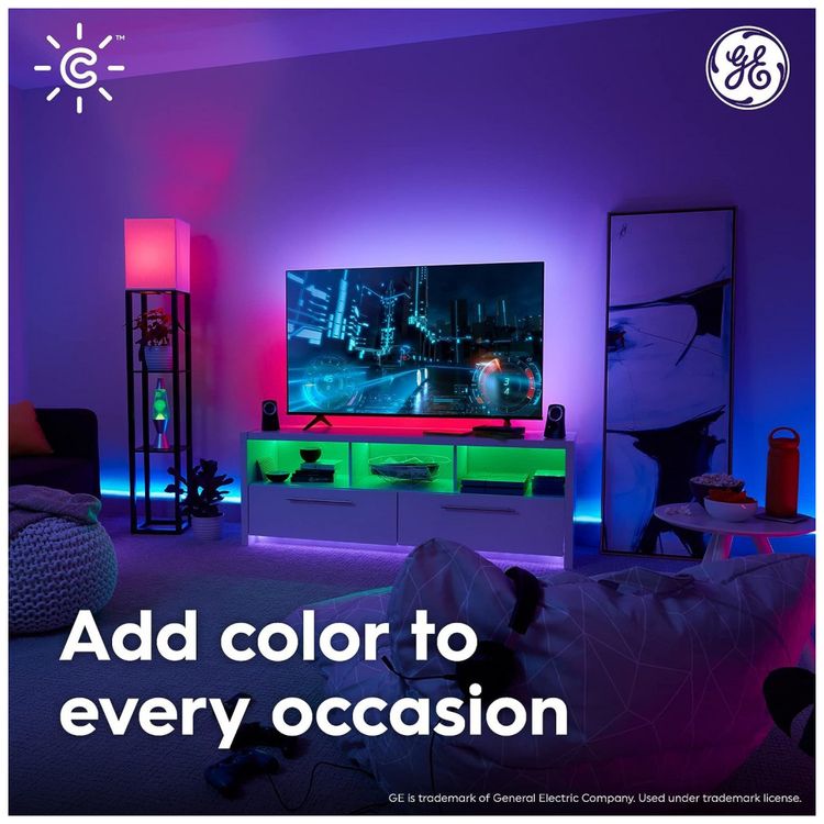 GE-CYNC-Lampada-LED-Colorida-Inteligente-Wi-Fi-Controle-de-foto-4