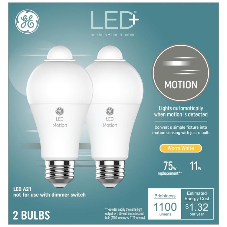 GE-Lampada-LED-Sensor-de-Movimento-1100LM-75W-Frio-2-Un-foto-0
