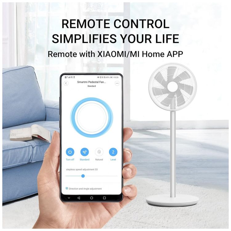 Ventilador-de-Coluna-100-Velocidades-Ajustaveis-110v-foto-1